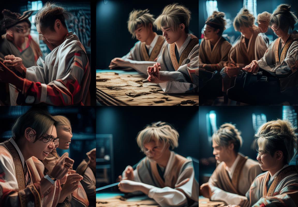 iG电子竞技俱乐部非遗宣传海报花絮：电竞选手身着传统服饰助力非物质文化遗产传承